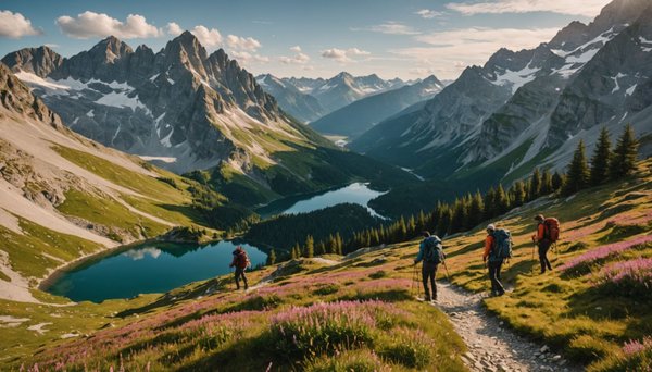Massif des Écrins hautes-alpes : sommets et randonnée